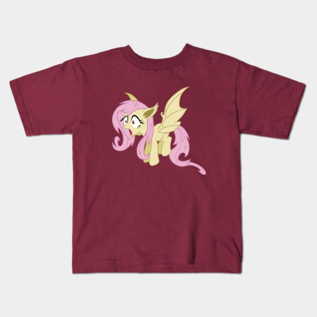 Stunned Flutterbat Kids T-Shirt by CloudyGlow